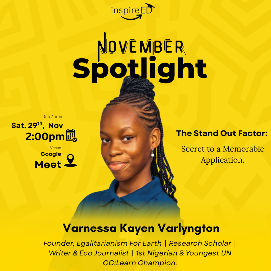 Varnessa Kayen Varlyngton — Eco Journalist & UN Champion